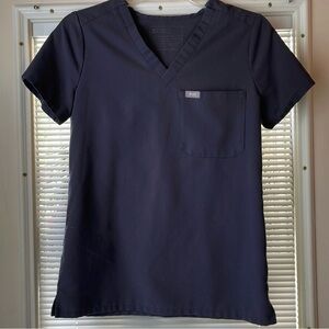 Figs Grey Scrub Top and bottom
